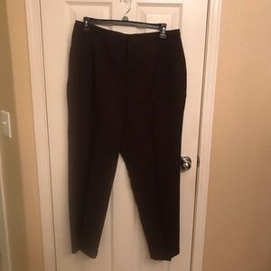 PM09016 Brown Haggar Reflections Slacks